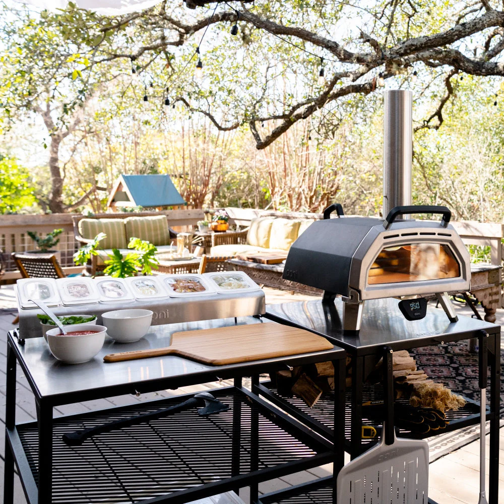 Ooni Karu 16 Inch Portable Wood and Charcoal Fired Outdoor Pizza Oven - Image 9