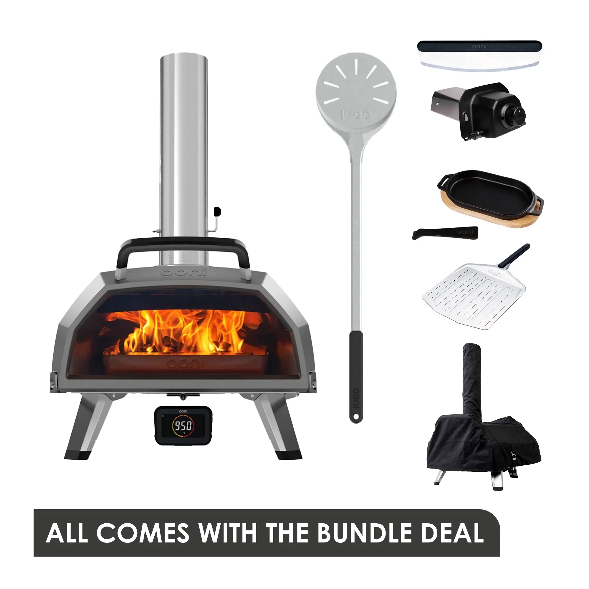Ooni Karu 2 Pro Multi Fuel Pizza Oven Starter Bundle - Image 2