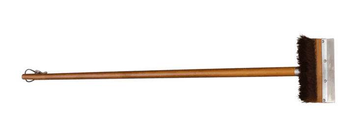 Outdoor Magic Xl 1400mm Timber Handle Brush with Scraper