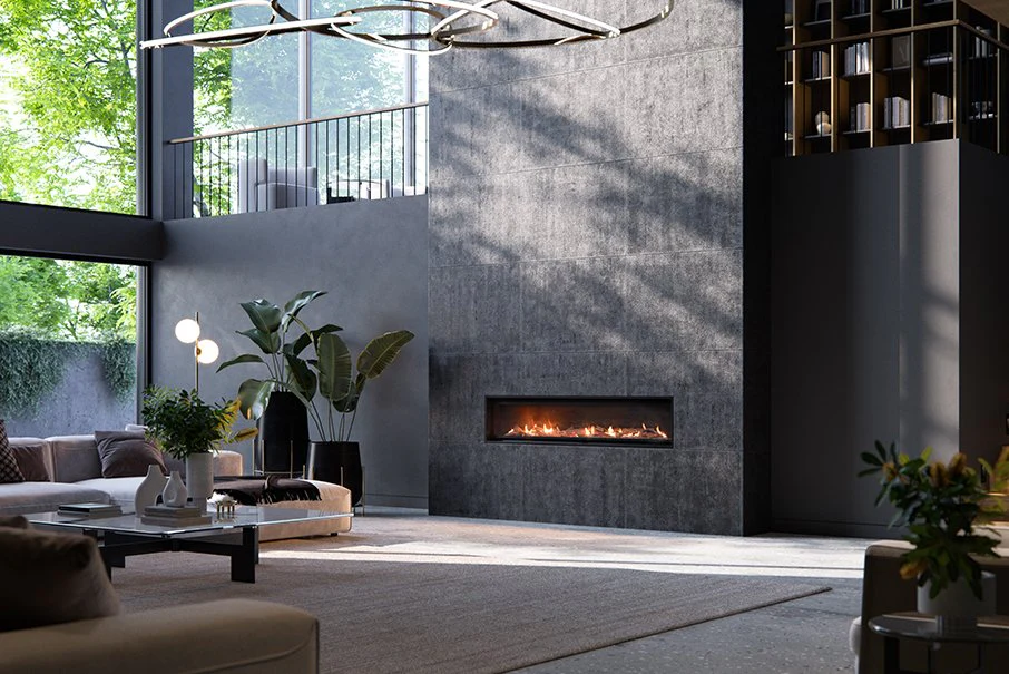 Real Flame Element 1500 MK2 Power Balanced Flue Gas Fireplace - Image 2
