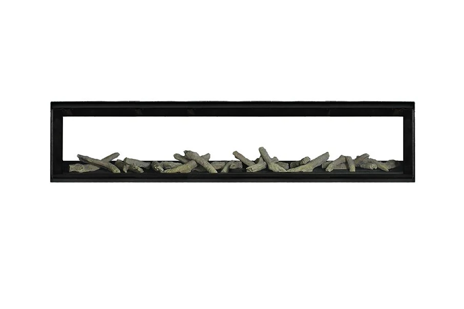 Real Flame Element 1800 Double Sided Power Balanced Flue Gas Fireplace