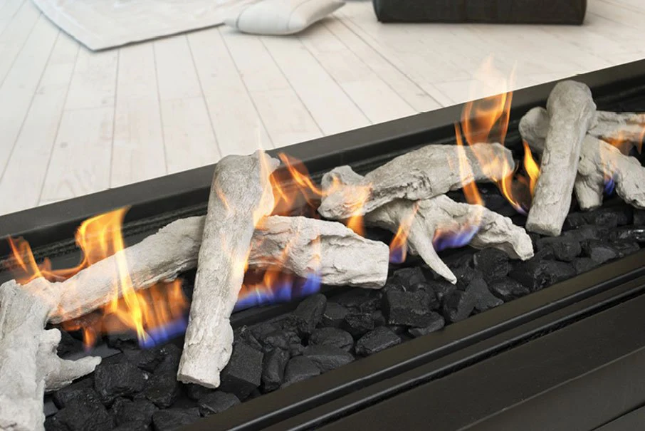 Real Flame Element 1800 Double Sided Power Balanced Flue Gas Fireplace - Image 3
