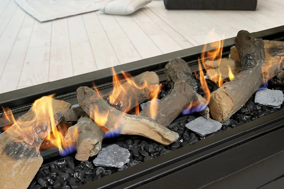Real Flame Element 1800 Double Sided Power Balanced Flue Gas Fireplace - Image 4