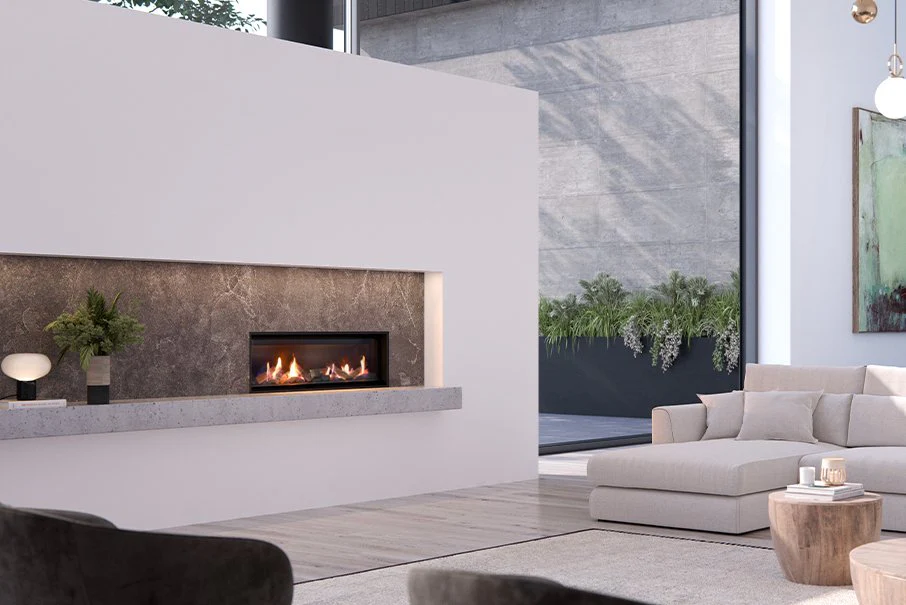 Real Flame Element 1800 MK2 Power Balanced Flue Gas Fireplace - Image 2