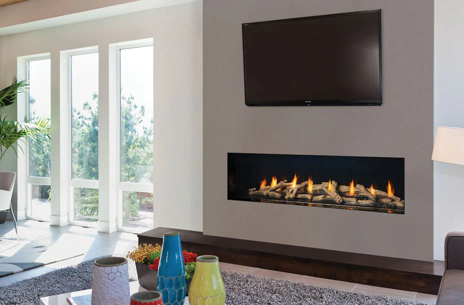 Regency 60 Inch City Series: New York View Gas Fireplace - Image 2