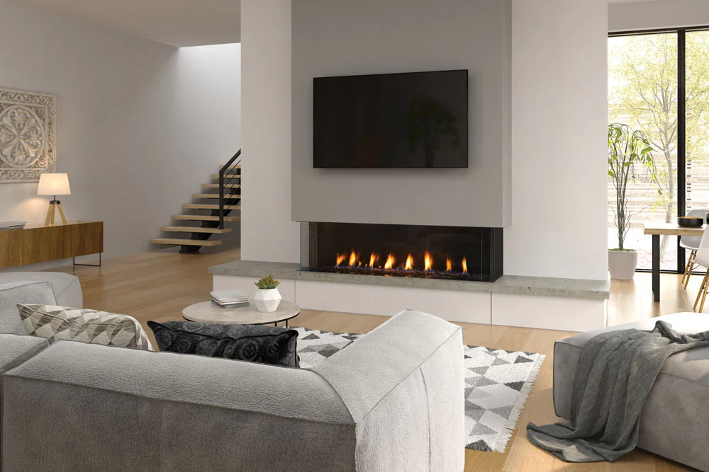 Regency 60 Inch City Series: San Francisco Bay Gas Fireplace - Image 3