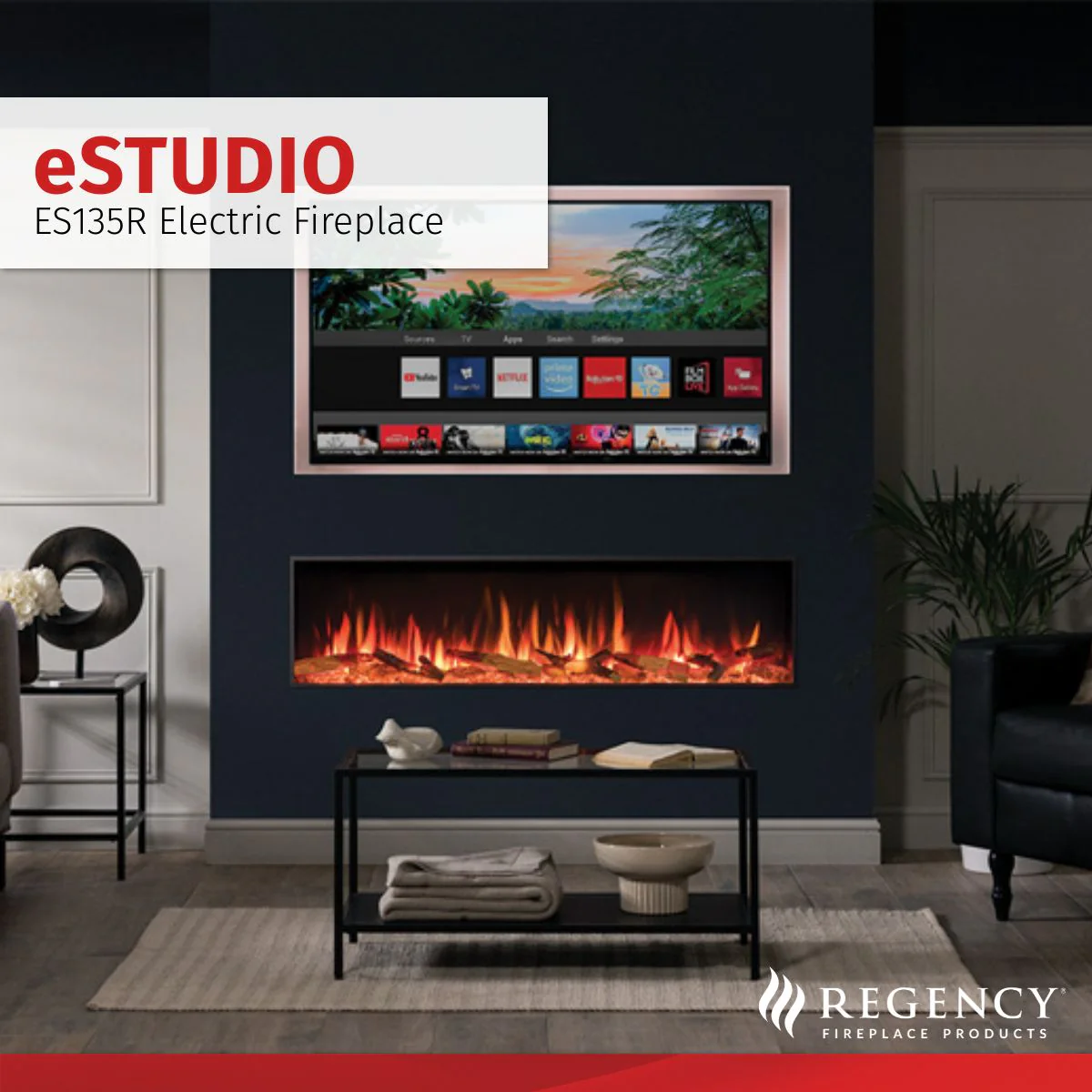 Regency eStudio Inset Electric Fire - Image 12
