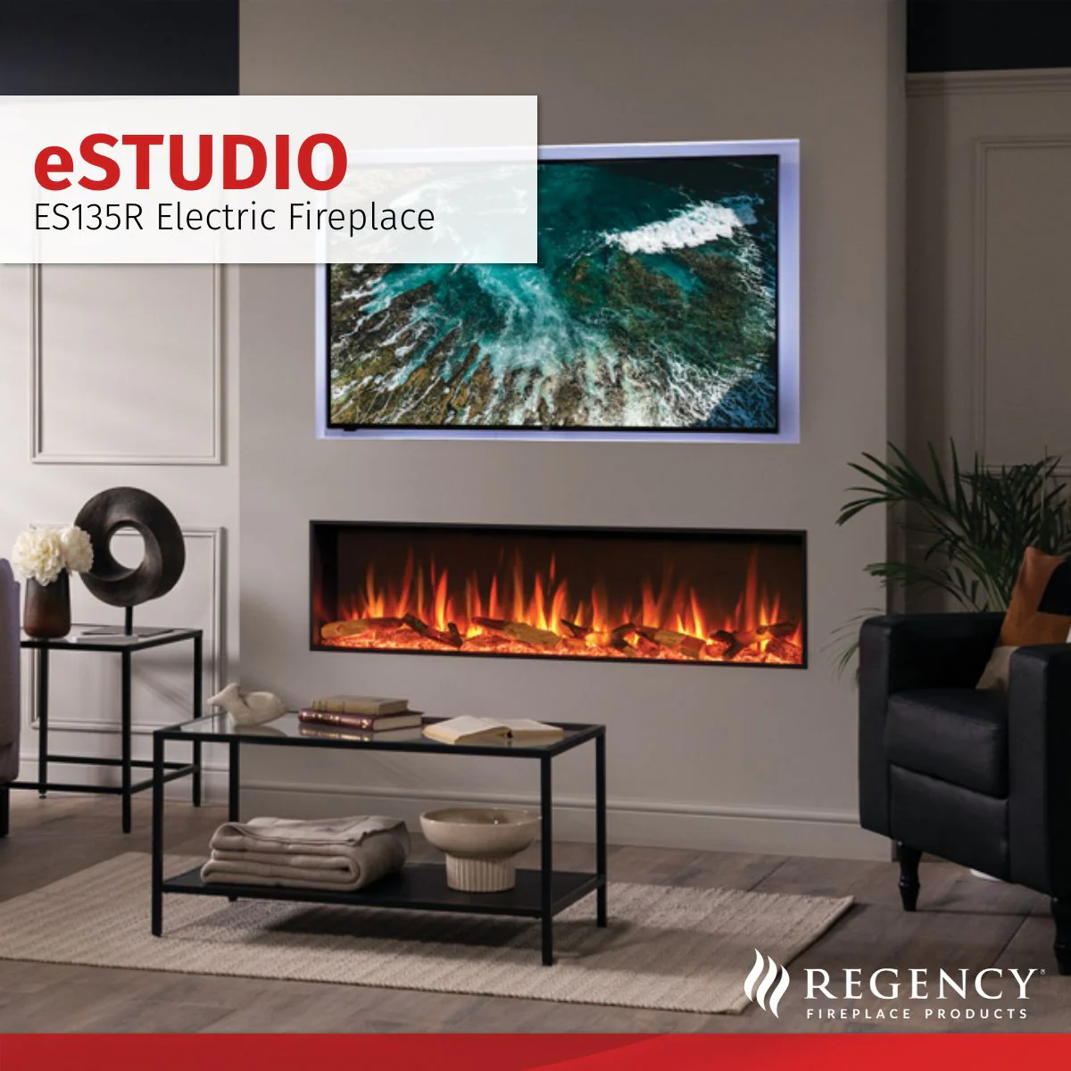Regency eStudio Inset Electric Fire - Image 13