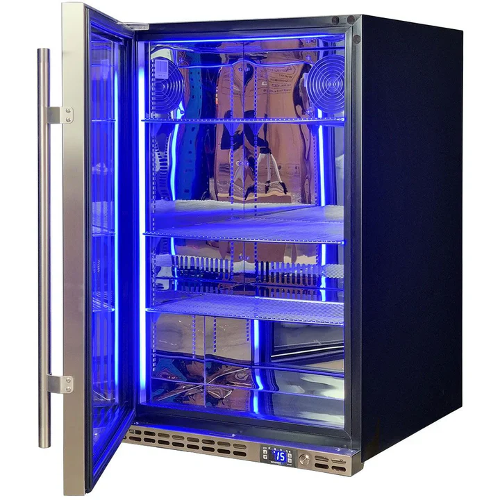 Schmick Stainless Steel Quiet Door Bar Fridge - SK146L-HD - Image 4