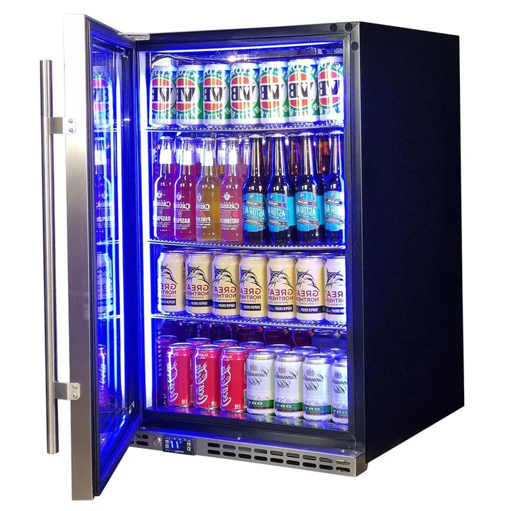 Schmick Stainless Steel Quiet Door Bar Fridge - SK146L-HD - Image 5