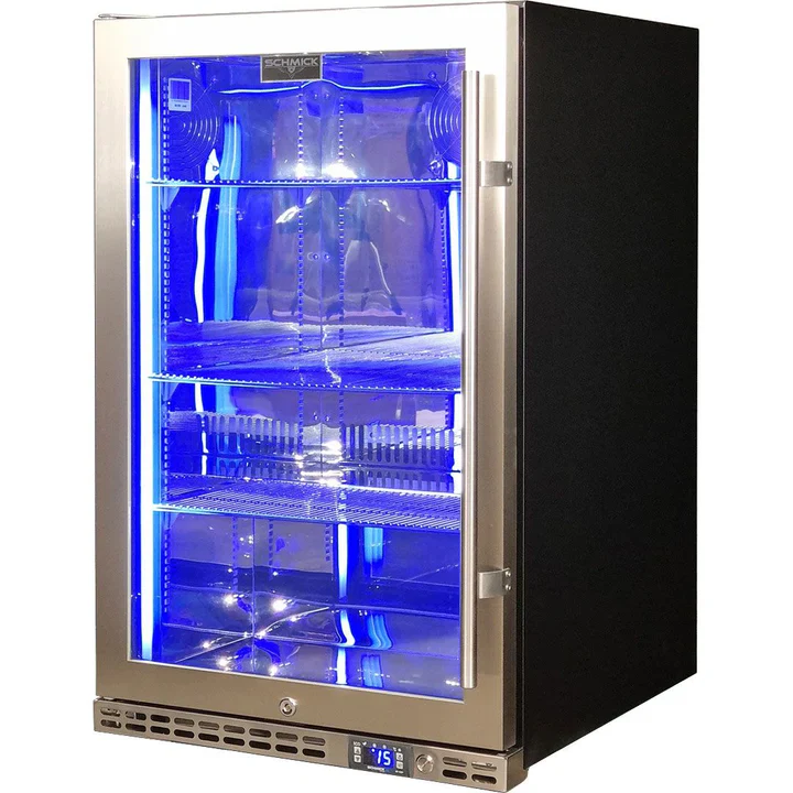 Schmick Stainless Steel Quiet Door Bar Fridge - SK146L-HD - Image 9