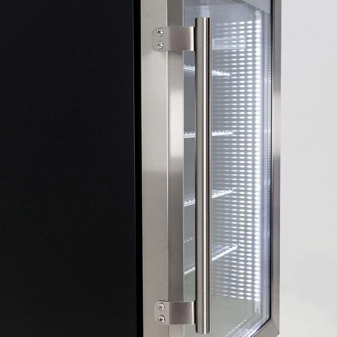 Schmick 98 Litre Single LED Glass Door Bar Fridge - HUS-SC88-SS - Image 5