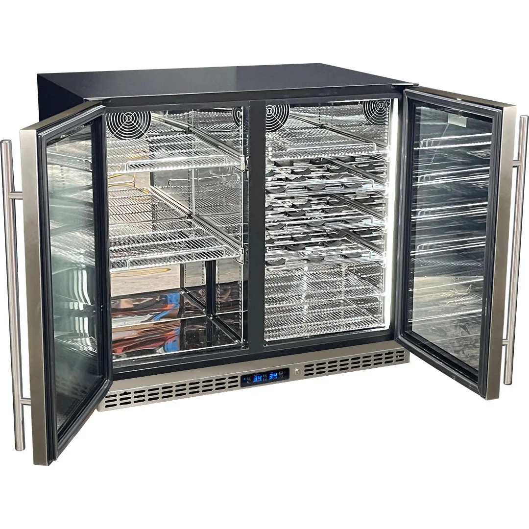 Schmick Under Bench Beer And Wine Dual Zone Bar Fridge - SK228D-HD - Image 2