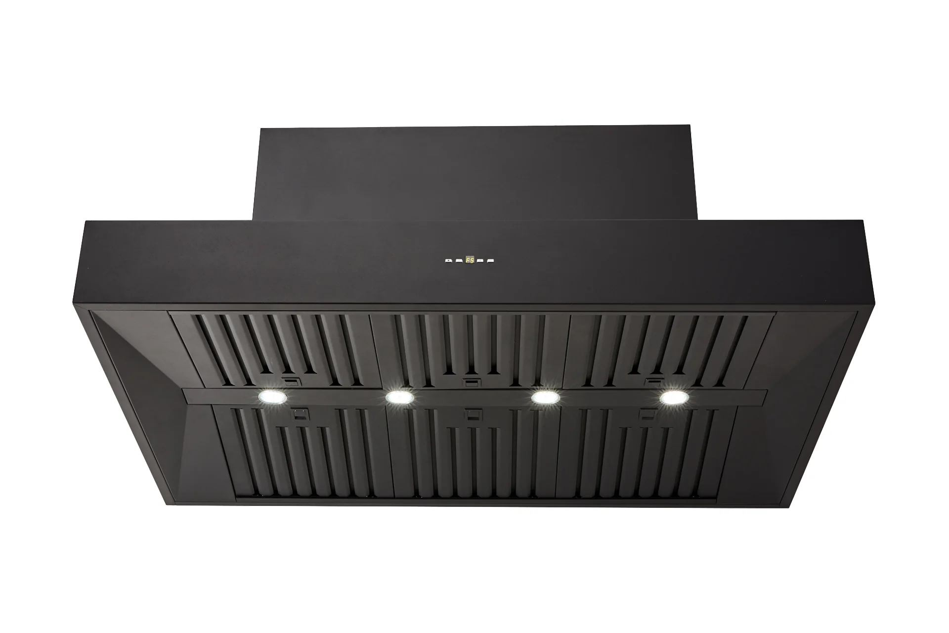 Schweigen Black BBQ Canopy Rangehood - 120cm - CL7372B Series - Image 3
