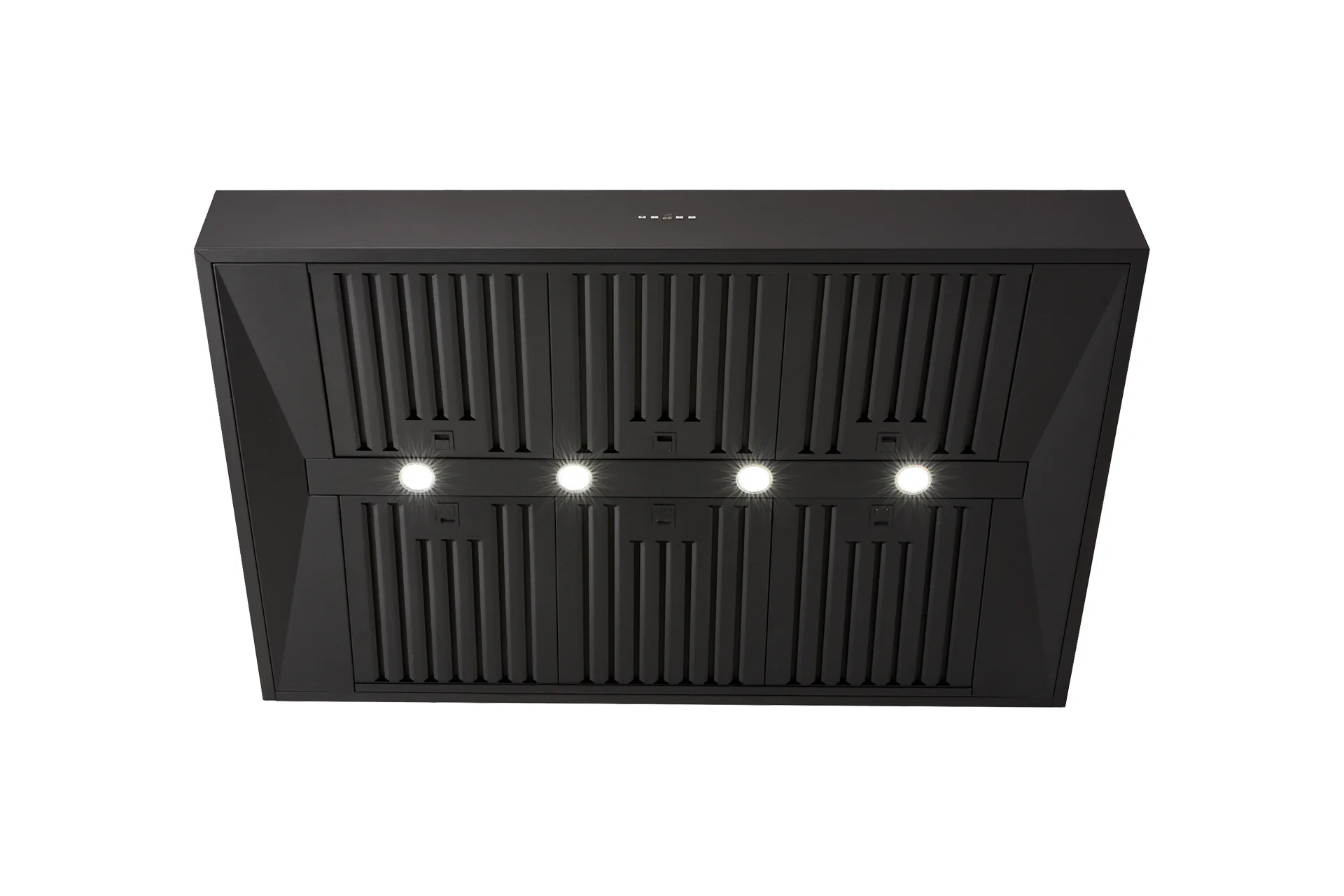 Schweigen Black BBQ Canopy Rangehood - 120cm - CL8912B Series - Image 2