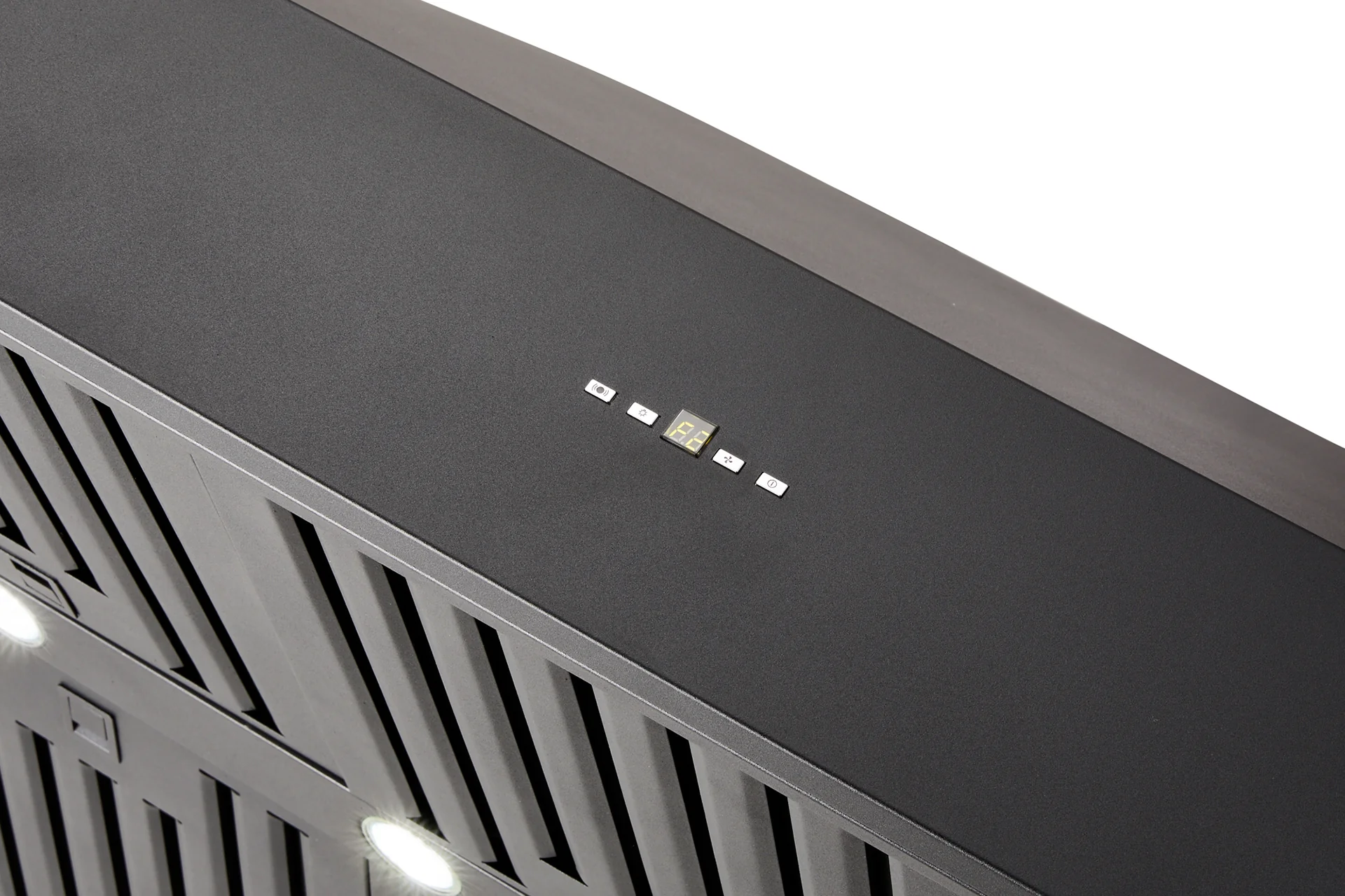 Schweigen Black BBQ Canopy Rangehood - 120cm - CL8912B Series - Image 4