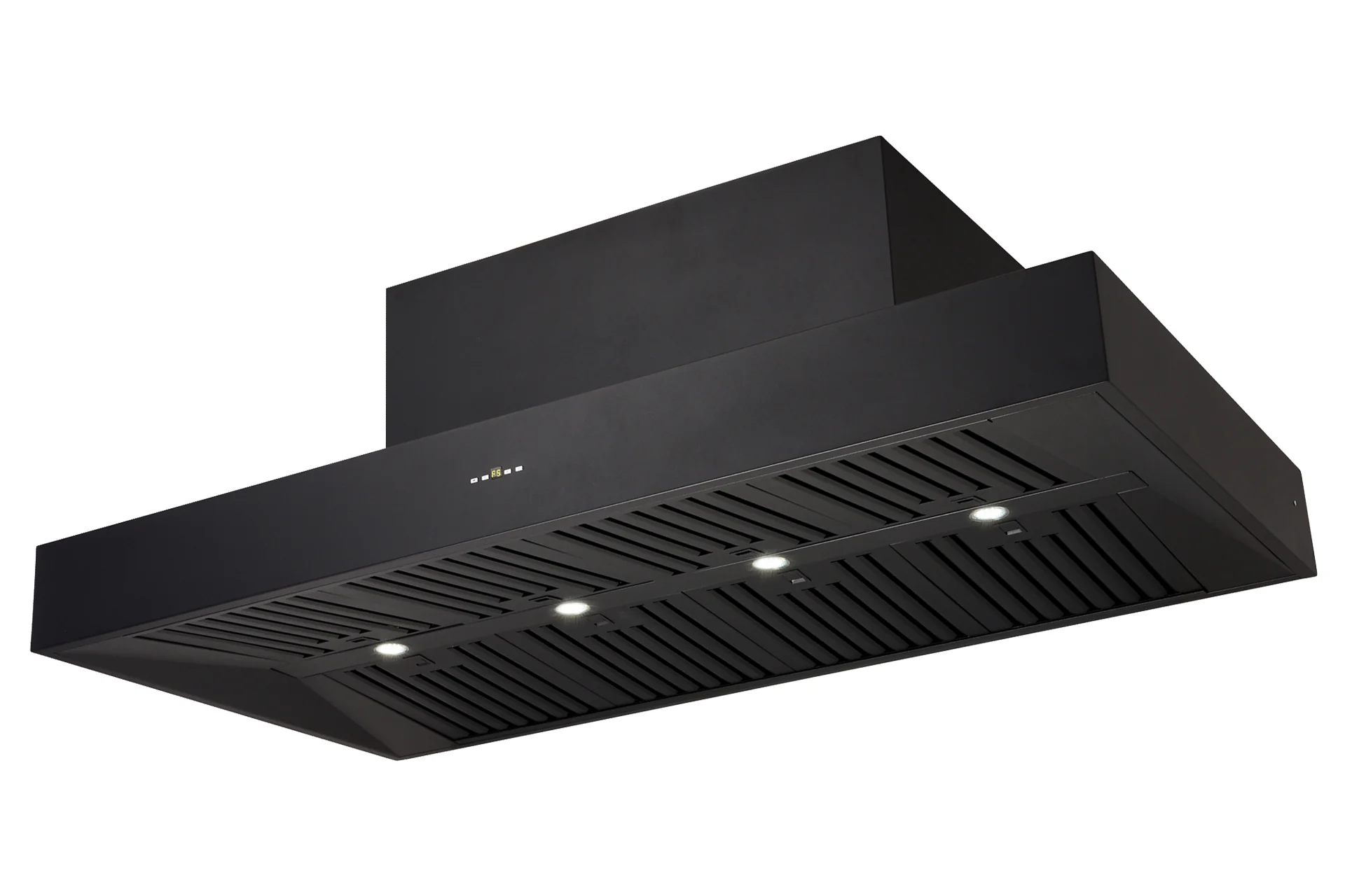 Schweigen Black BBQ Canopy Rangehood - 150cm - CL7375B Series - Image 3