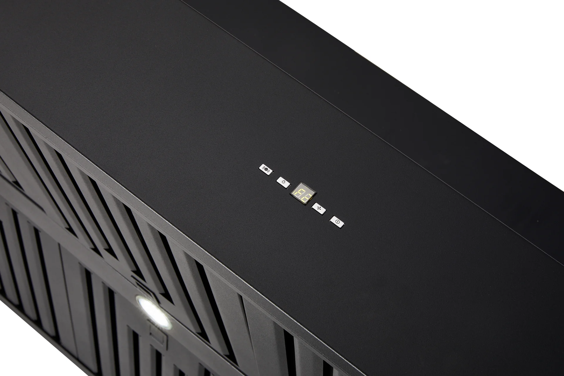 Schweigen Black BBQ Canopy Rangehood - 150cm - CL7375B Series - Image 4