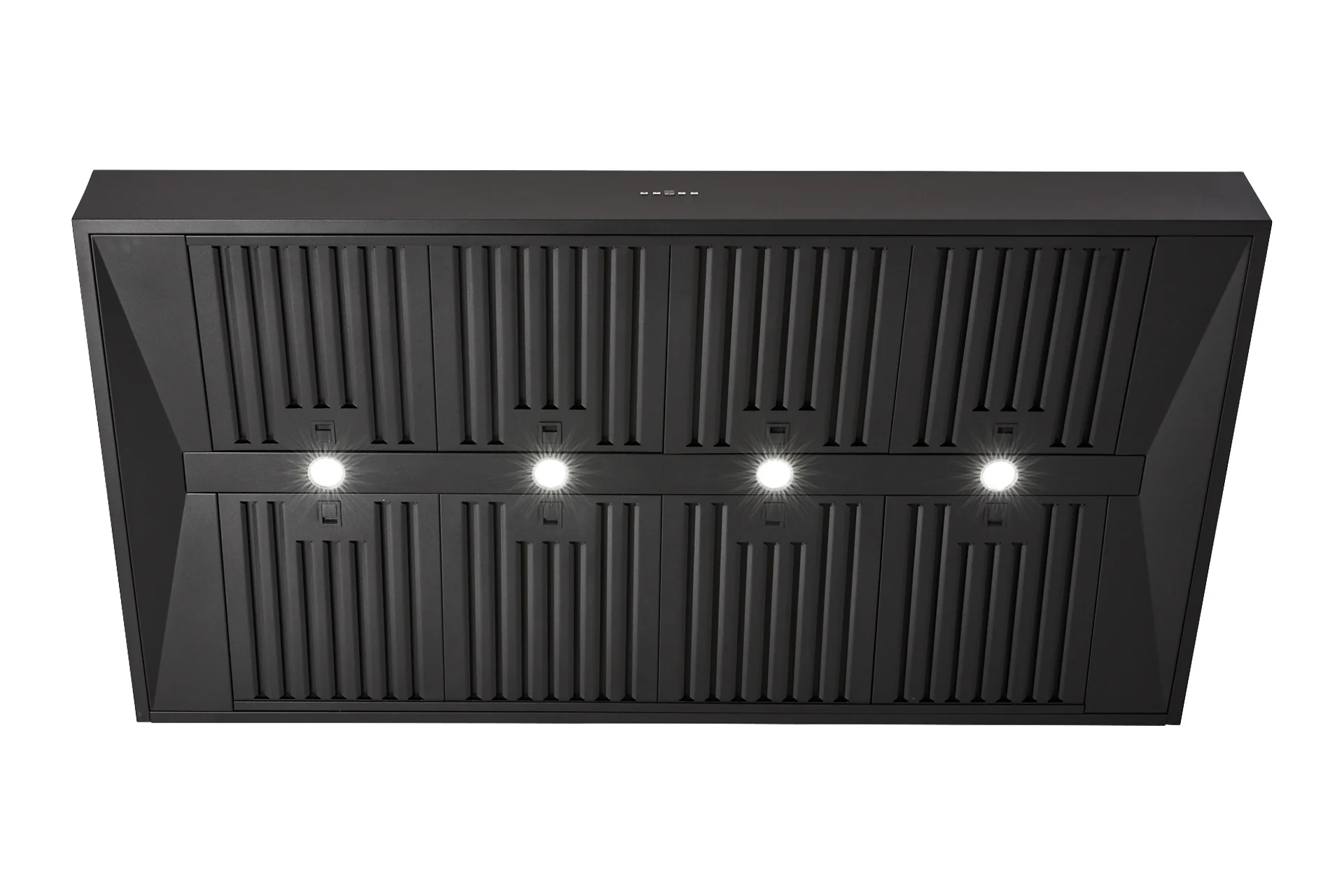 Schweigen Black BBQ Canopy Rangehood - 150cm - CL7375B Series - Image 6