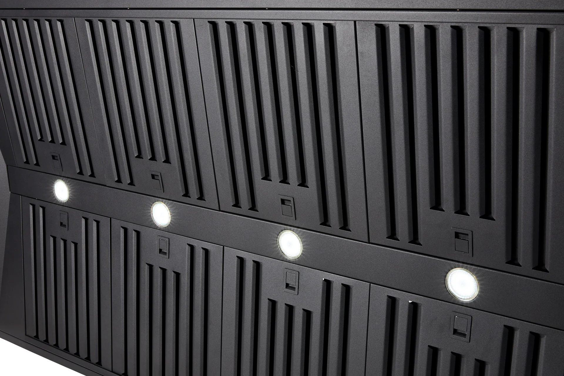 Schweigen Black BBQ Canopy Rangehood - 150cm - CL8915B Series - Image 6