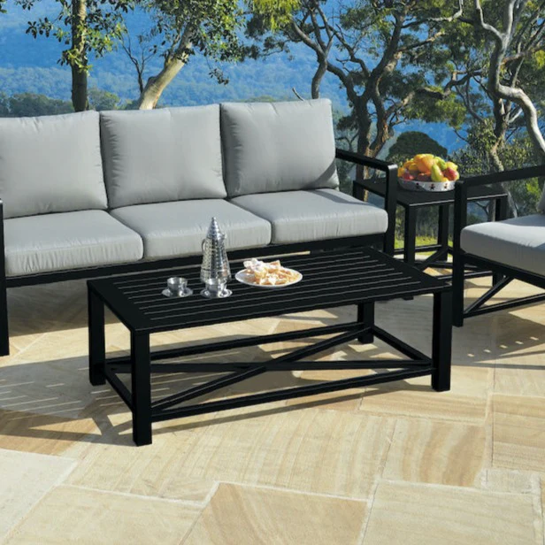 Shelta Bridgeport Aluminium Coffee Table - Image 3