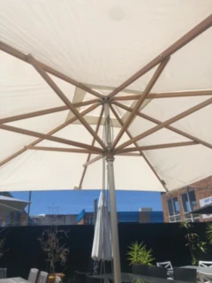 Shelta Sicily 300cm Square Centrepost Umbrella - Image 4