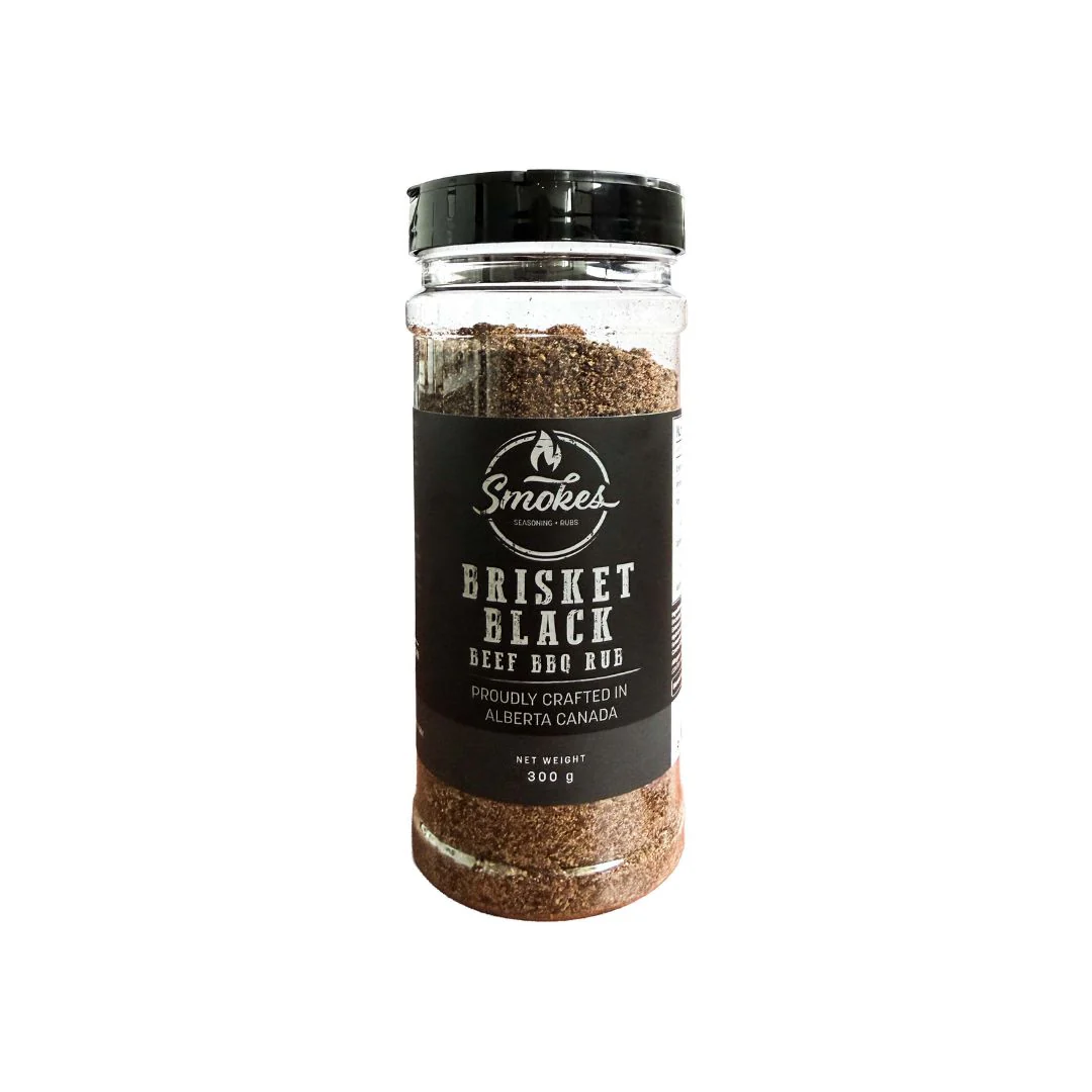 Smokes Seasoning Brisket Black Beef BBQ Rub 300g