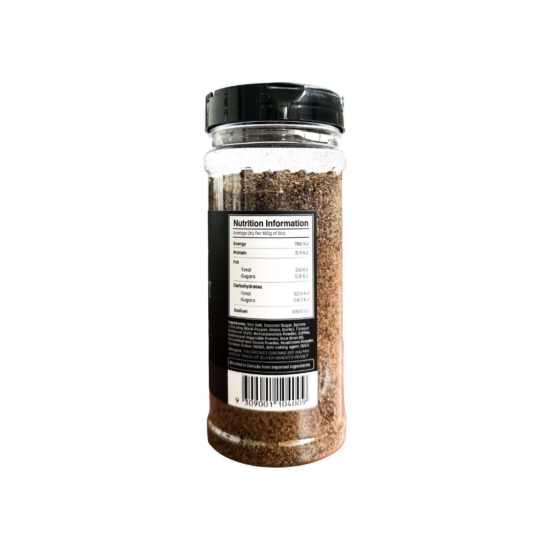 Smokes Seasoning Brisket Black Beef BBQ Rub 300g - Image 2