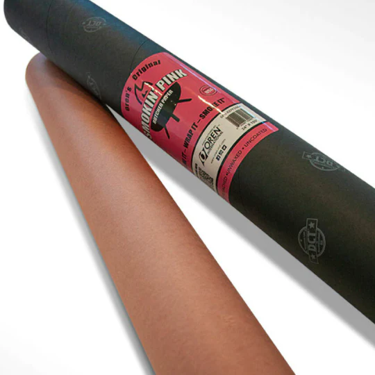 Smokin Pink Food Grade Butchers Paper 24 Inch 150ft (Oren Pink)