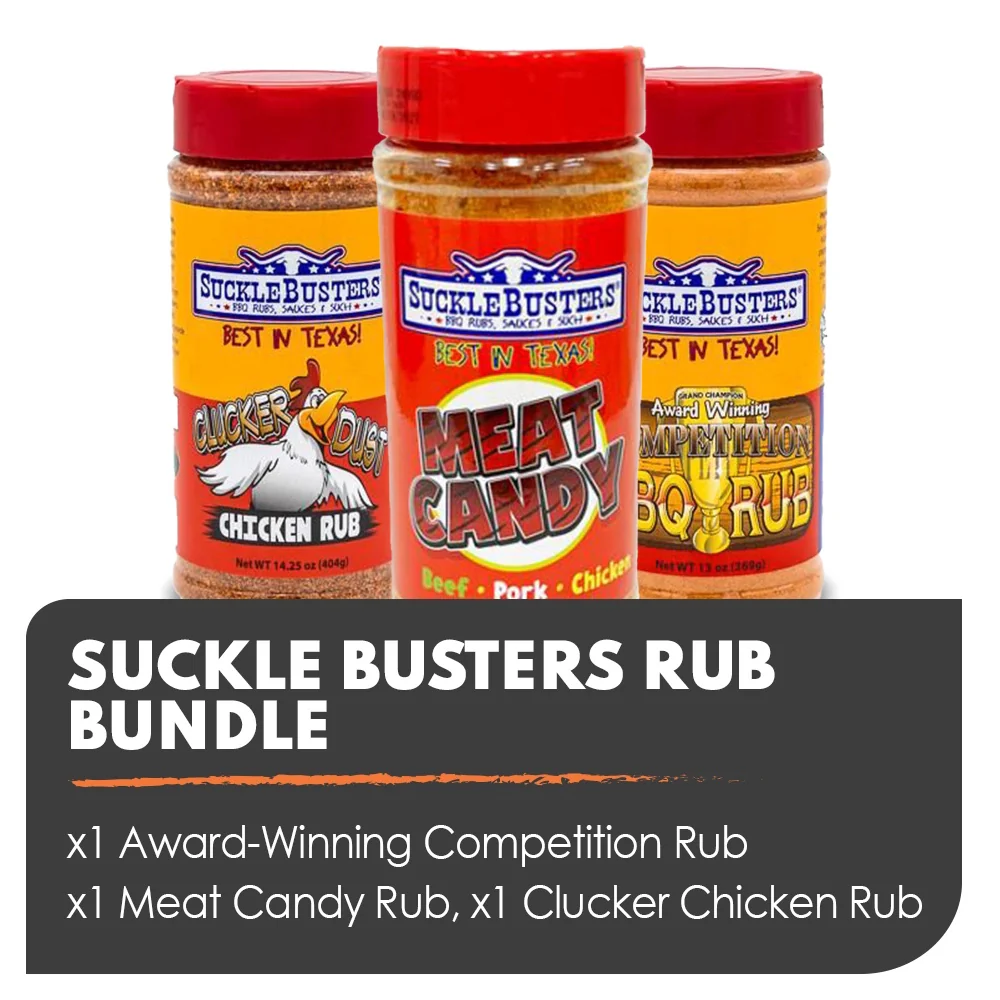 SuckleBusters 3 Pack Rub Bundle