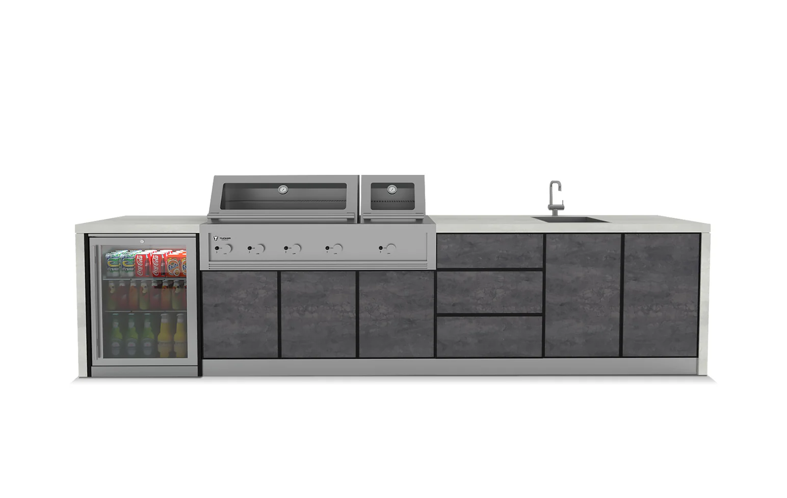 The R Class Professional Large Outdoor Kitchen Package