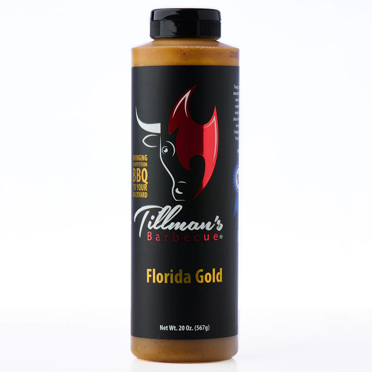 Tillmans Barbecue Florida Gold Sauce 20oz