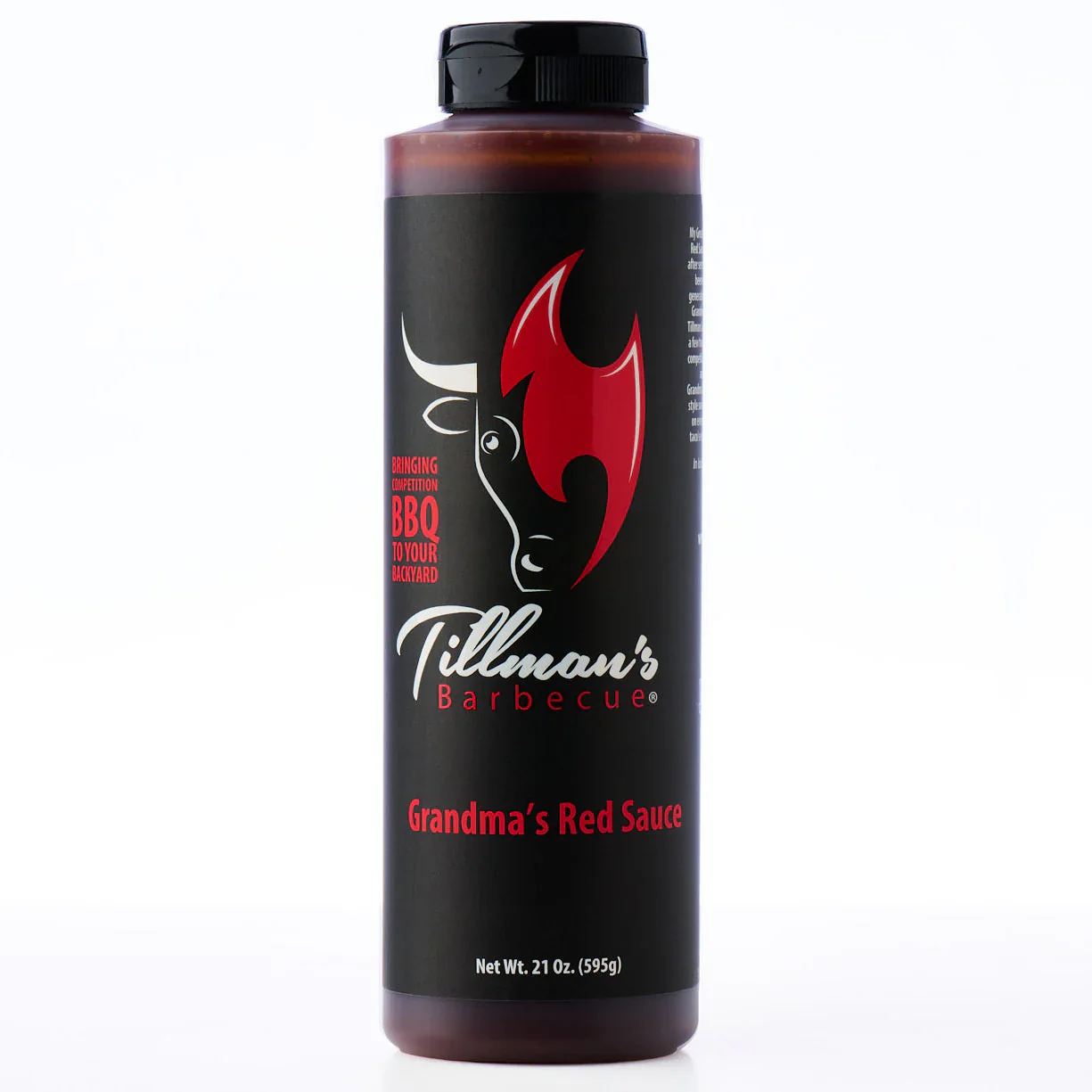 Tillmans Barbecue Grandma's Red Sauce 21oz