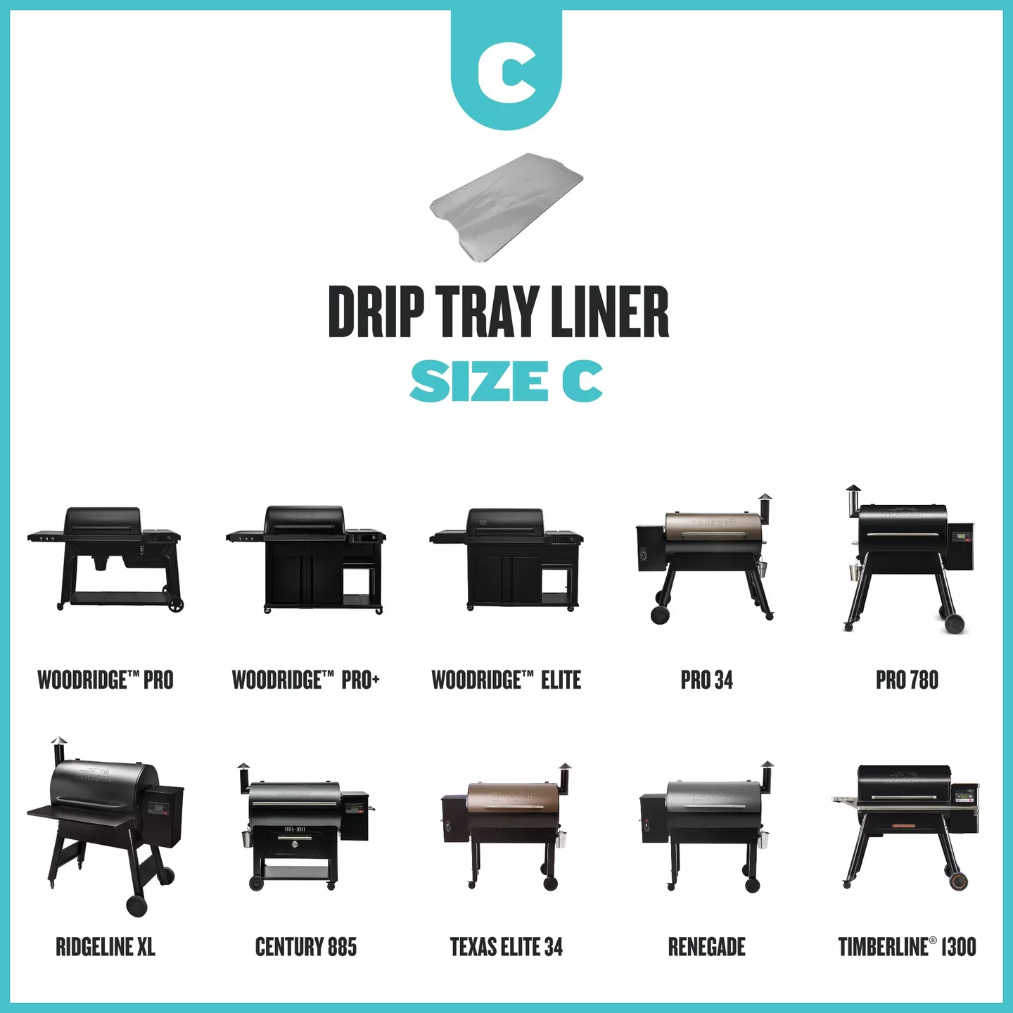 Traeger Drip Tray Liner 5 Pack - Image 7