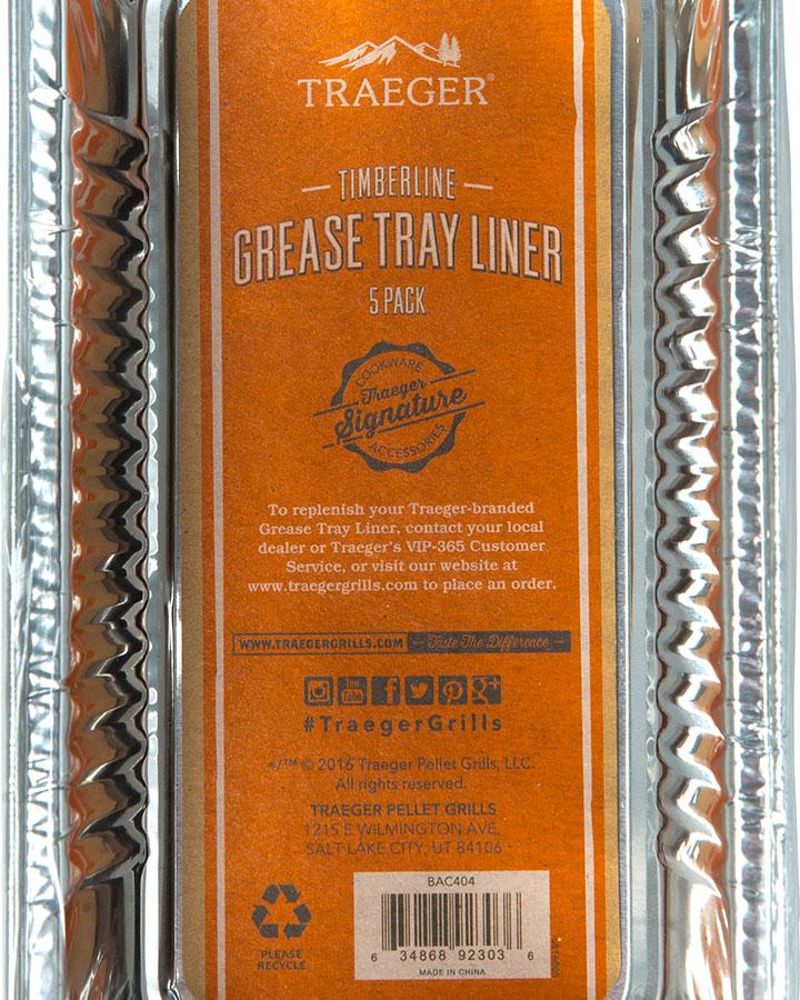 Traeger Timberline Grease Tray Liner - 5 Pack - Image 2