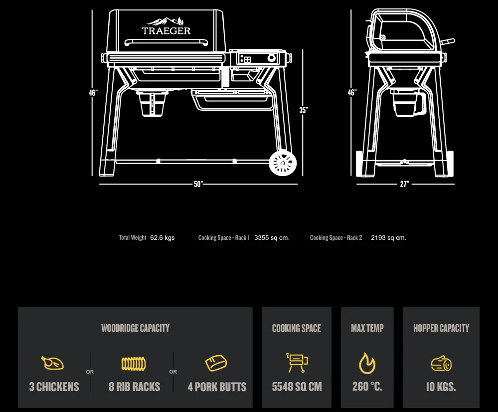 Traeger Woodridge Pro Pellet Grill & Smoker - Image 7