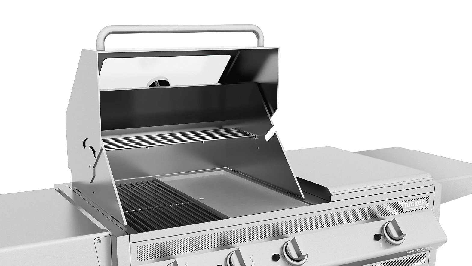 Tucker 4+1 Burner GTR BBQ with Twin Hood - Image 2