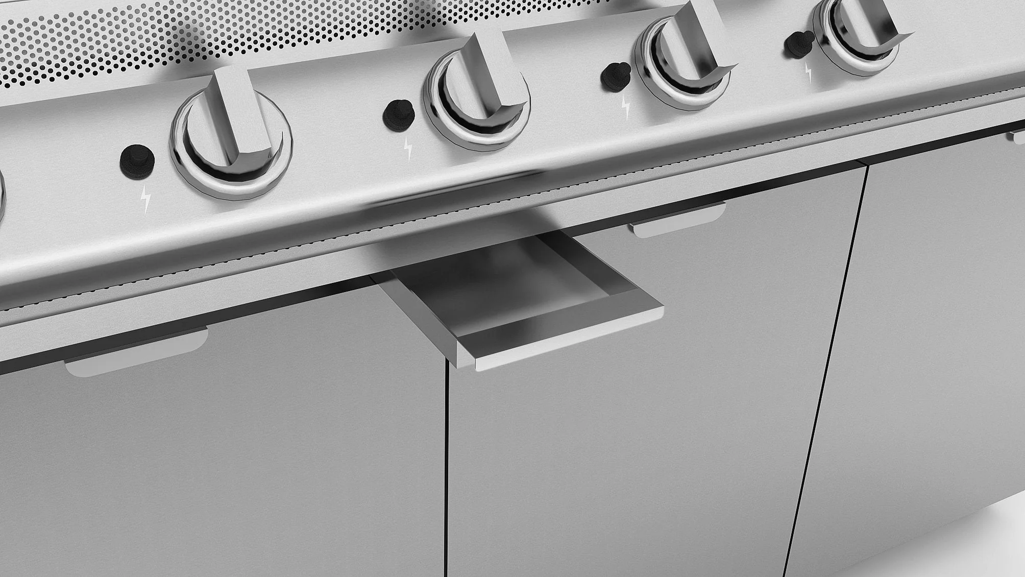 Tucker 4+1 Burner GTR BBQ with Twin Hood - Image 6