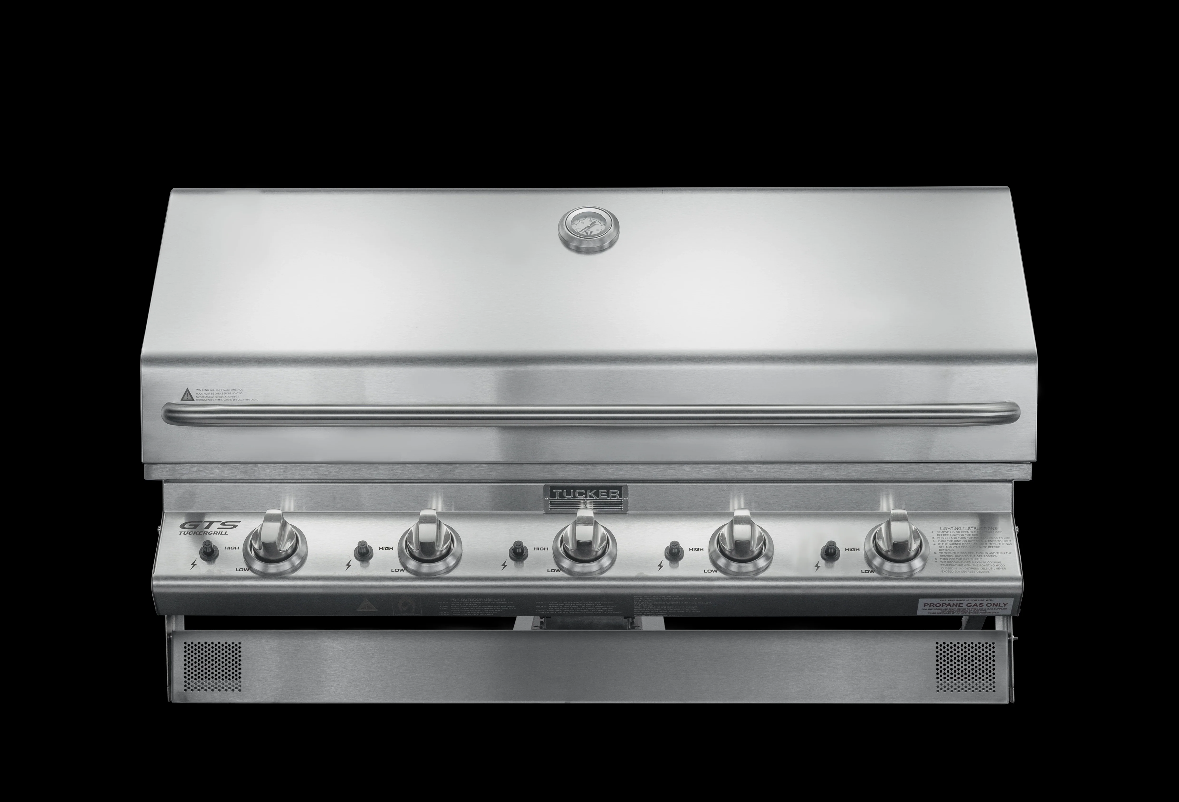 Tucker 5 Burner GTS BBQ Built In - Image 3