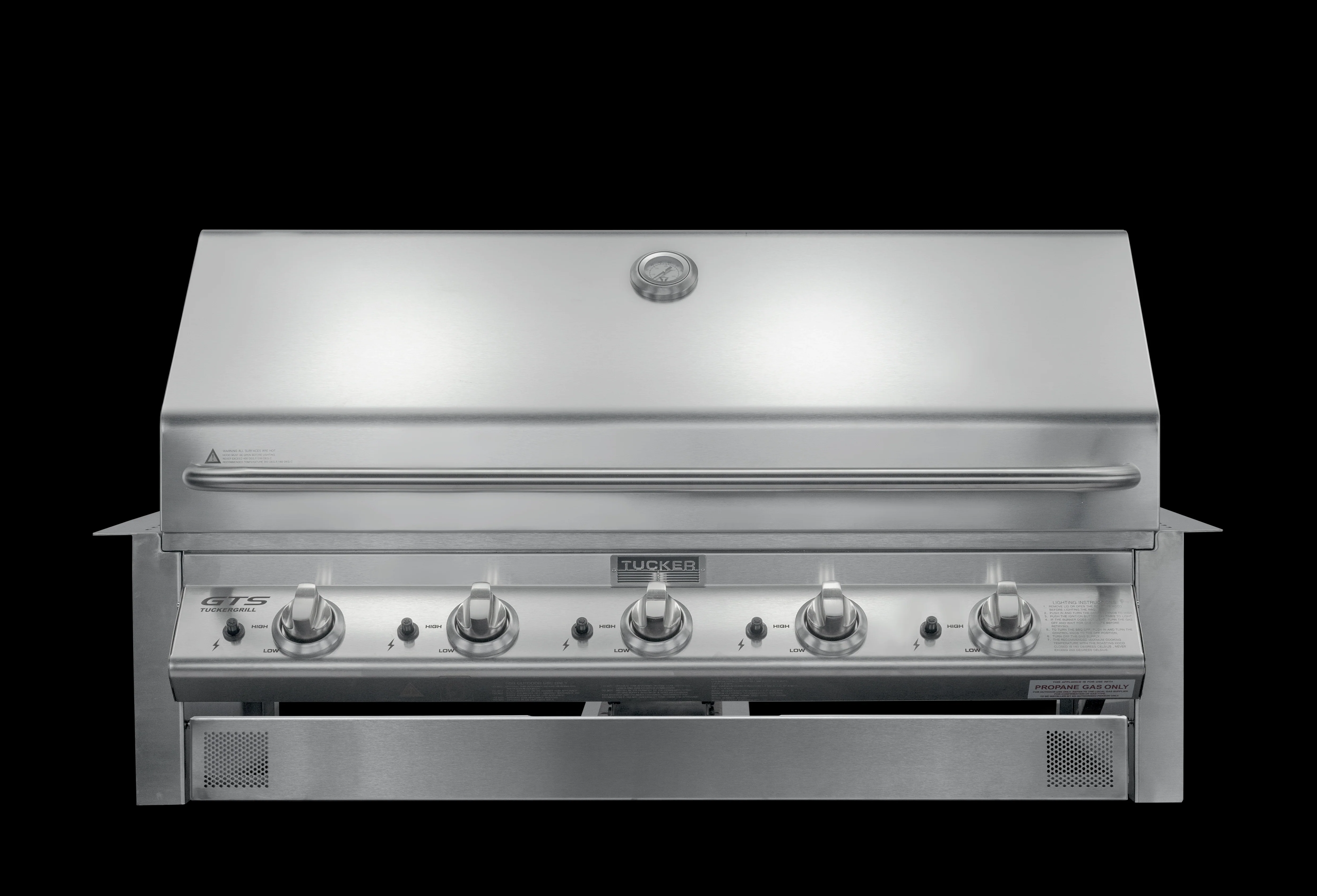 Tucker 5 Burner GTS BBQ Built In - Image 5