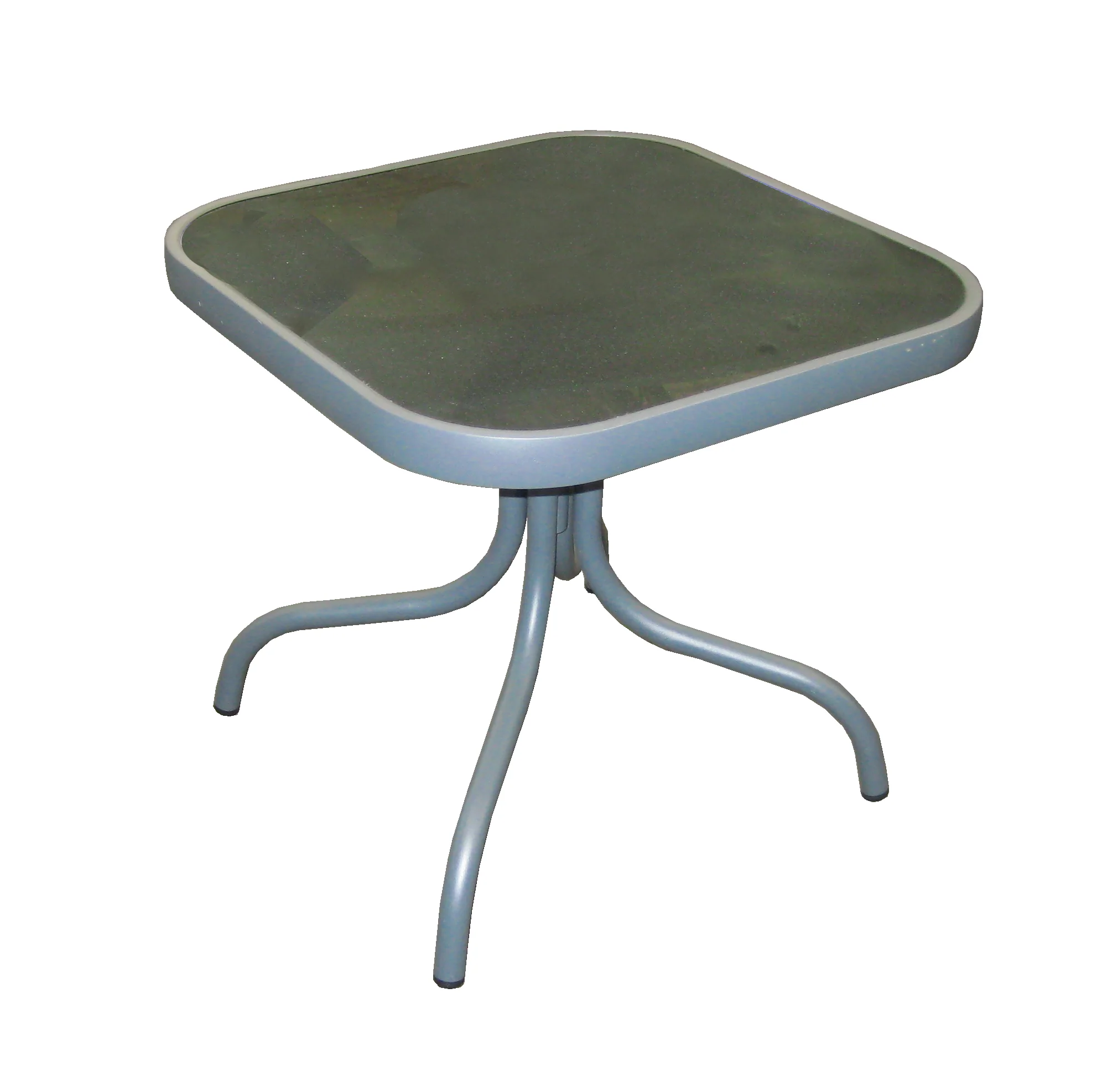 Tucker Bayview Chocolate Grey Glass Low Coffee Table
