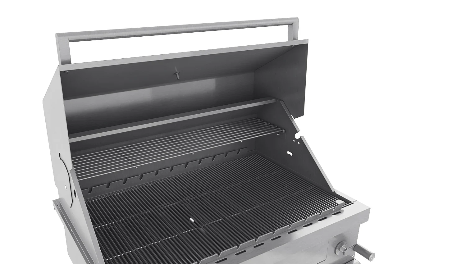Tucker Charcoal Deluxe Pro Built-In BBQ with Roasting Hood - Image 26