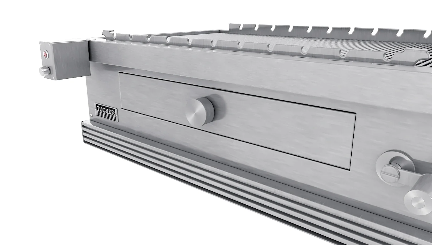 Tucker Charcoal Deluxe Pro Built-In BBQ with Roasting Hood - Image 28