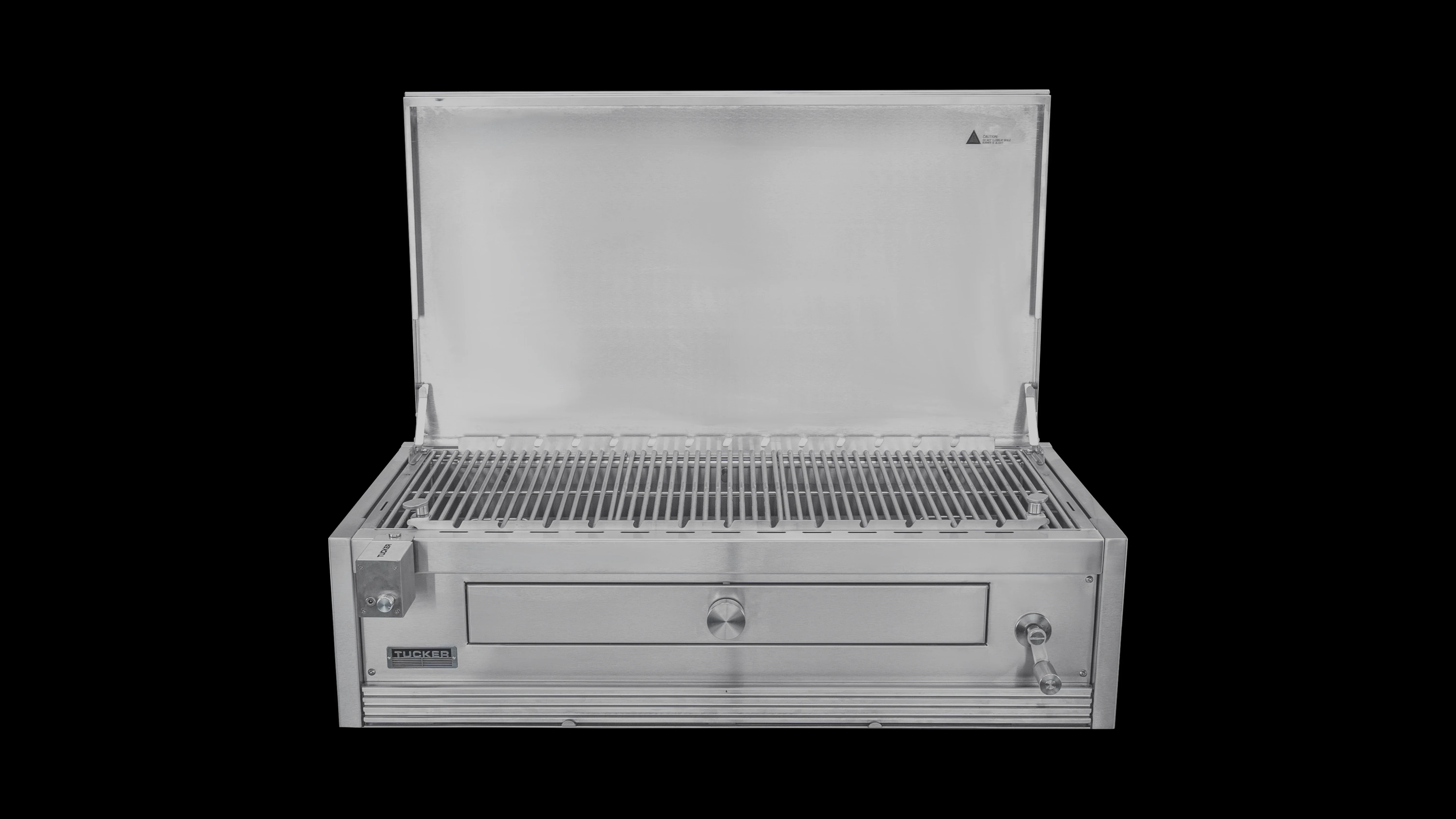 Tucker Charcoal Deluxe Pro XL Built-In BBQ With Hinged Flat Lid - Image 35