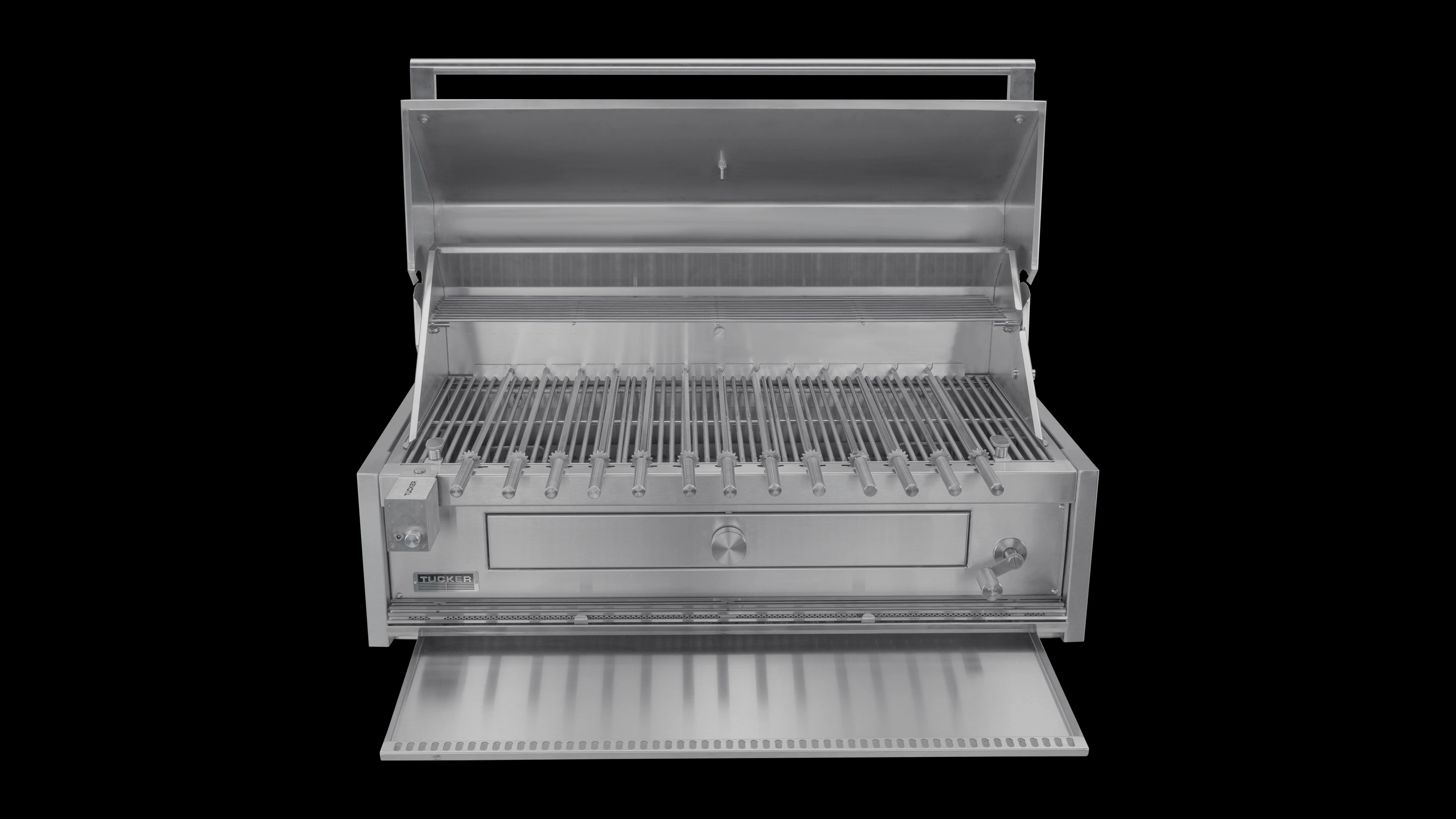 Tucker Charcoal Deluxe Pro XL Built-In BBQ with Roasting Hood - Image 37