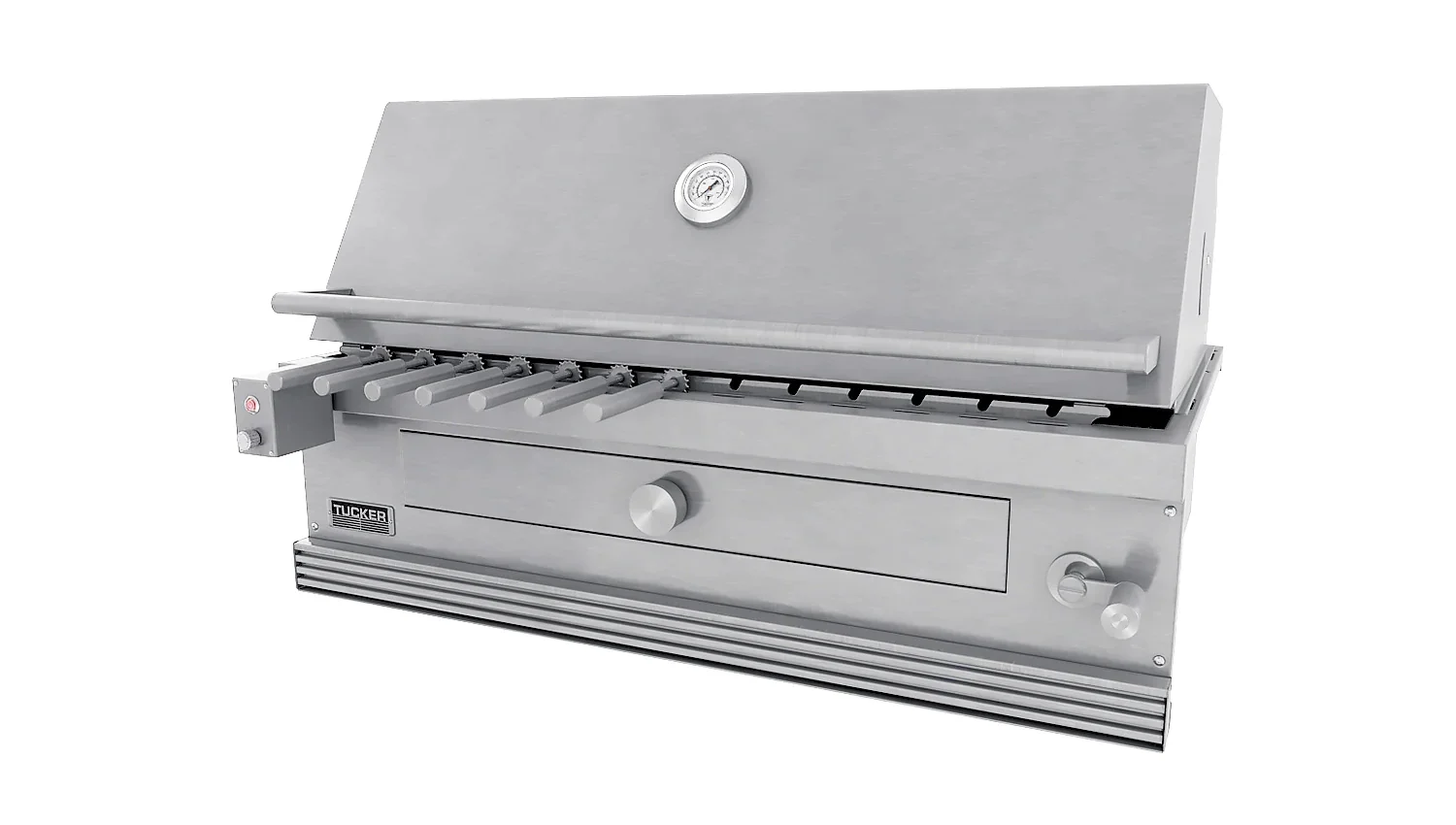Tucker Charcoal Deluxe Pro XL Built-In BBQ with Roasting Hood - Image 38