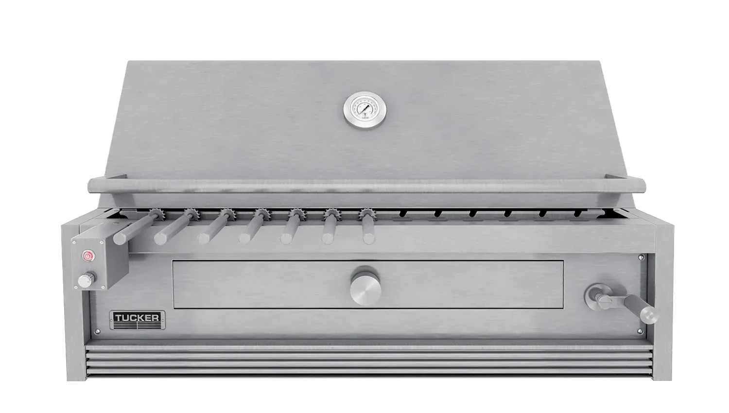 Tucker Charcoal Deluxe Pro XL Built-In BBQ with Roasting Hood - Image 41