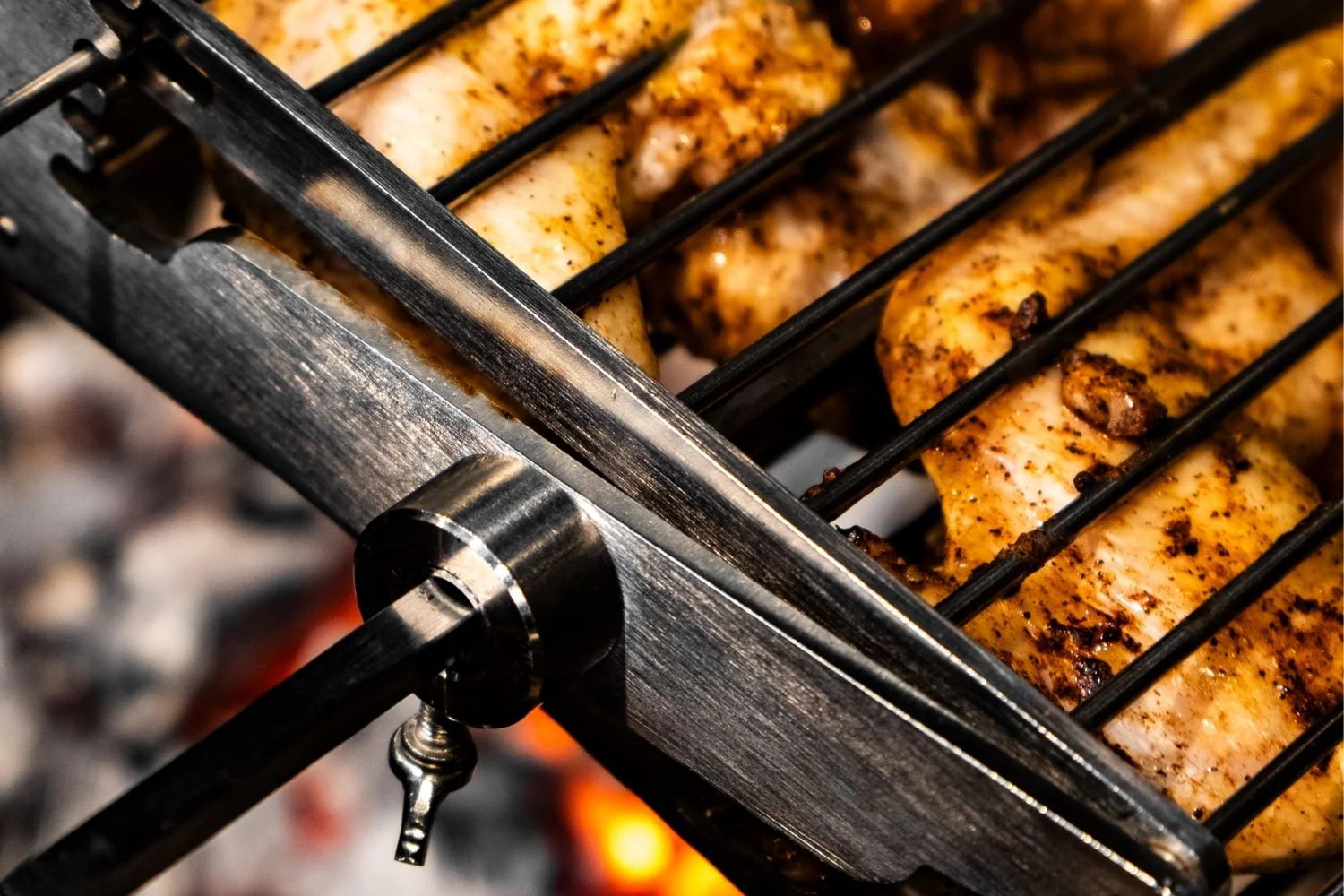 Tucker Medium Rotisserie Grill Basket - Image 3