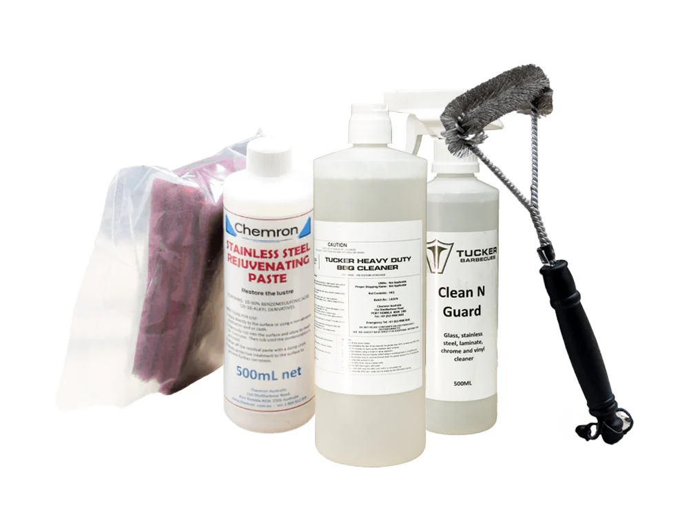 Tucker Stainless Steel BBQ Cleaning Kit