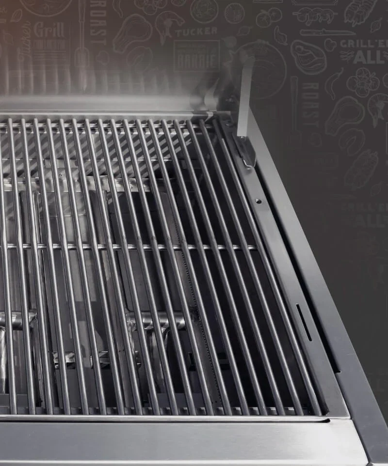 Tucker Stainless Steel Grill 400mm - Image 2